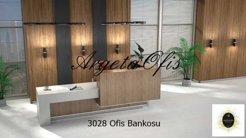 3028 Banko Mobilya - Prestijli Reception Bankoları 3028 Banko Mobilya